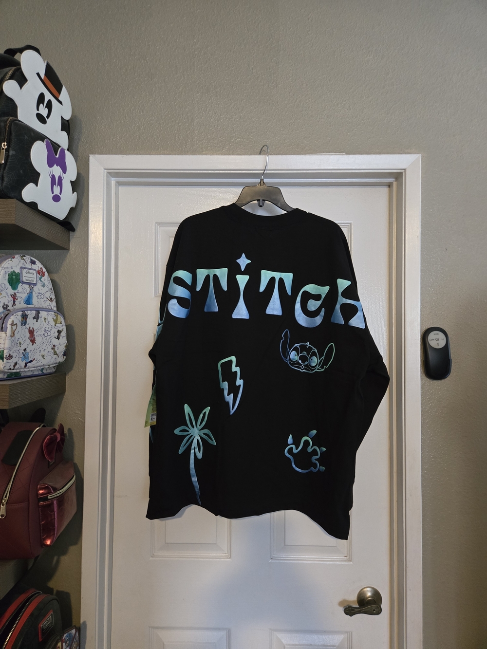 Disney Stitch Spirit Jersey with Teal and Blue Graphics